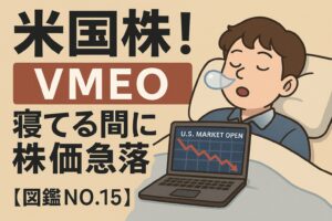 【VMEOヴィメオ】ヴィメオ株で爆損！寝てる間に資産蒸発した米国株トレードの教訓【図鑑NO.15】